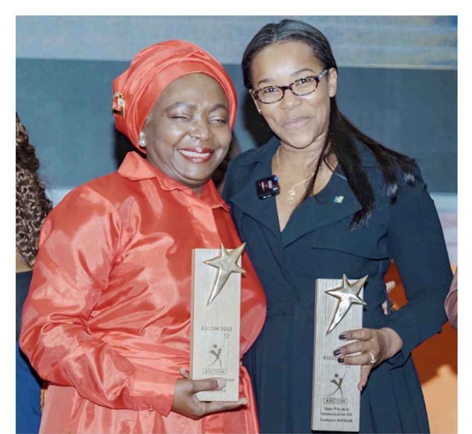 Denise Epoté et Manying Garandeau, lauréates d'un Prix ASCOM