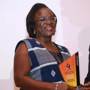R Marie-Thérèse Boua N’Guessan, Directrice des Ressources Humaines et de la Communication du Groupe NSIA