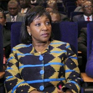 Raymonde Goudou Coffie, ex-Ministre de la Santé et de la Lutte contre le Sida. NOS PARTENAIRES