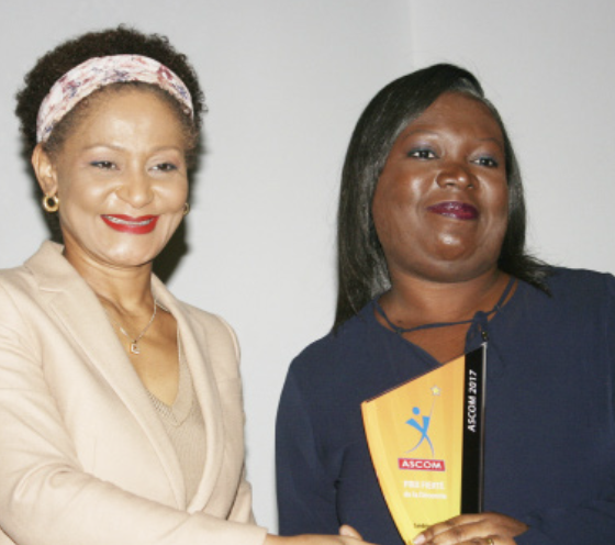 Anne-Marie Konan-Payne et Sandrine Roland, Directrice Associée du Groupe AOS